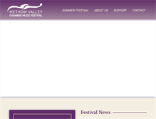 Tablet Screenshot of methowmusicfestival.org